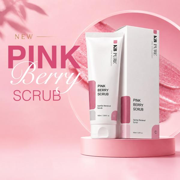KB6014 Pink Berry Scrub KB PURE